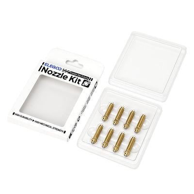 0.4 mm Brass Hardened Steel Nozzle Kit for Centauri Series
