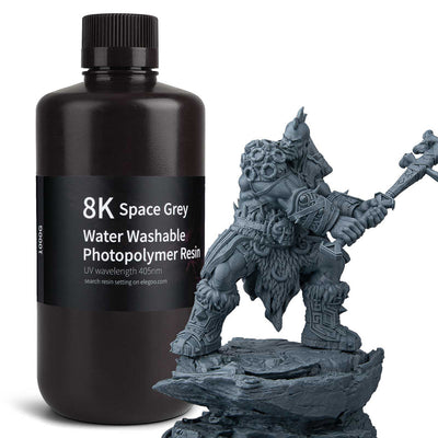 8K Water-Washable Resin