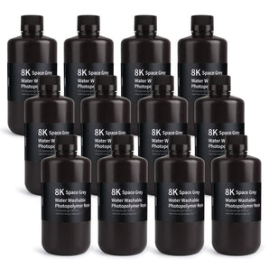 8K Water-Washable Resin Grey 12 kg
