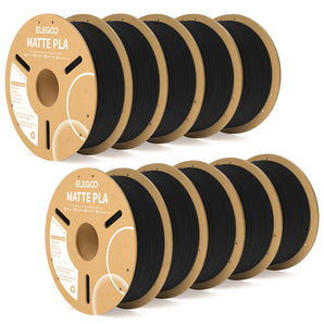 PLA Matte Filament Black 10 kg