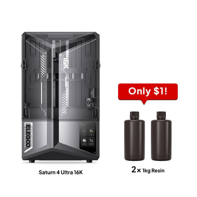 Saturn 4 Ultra 16K: Get 2 kg Resins for Just $1