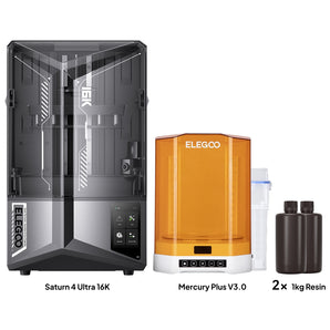 Saturn 4 Ultra 16K Pro Bundle – Mercury Plus V3.0 & Resin